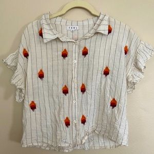 THML (Roolee) button up top